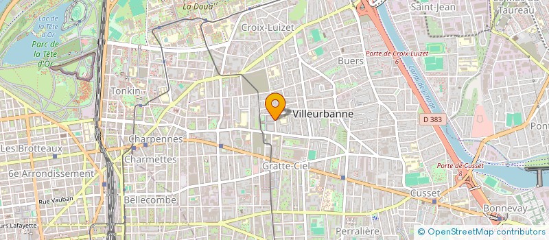 localisation de l'entreprise MADAME DANIELLE ABINUN  VILLEURBANNE