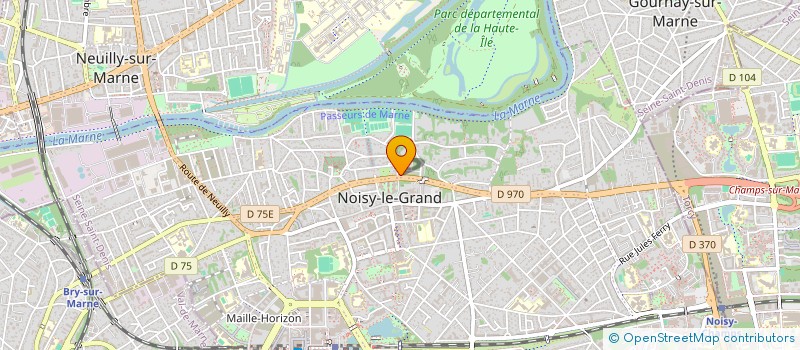 localisation de l'entreprise MADAME DANIELLE ACIK à NOISY-LE-GRAND