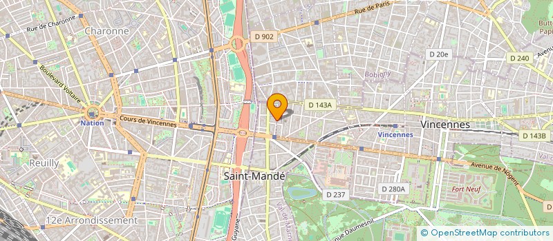 localisation de l'entreprise MADAME DANIELLE AGAMI à SAINT-MANDE