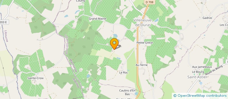 localisation de l'entreprise MADAME DANIELLE ALLAIN  DURAS