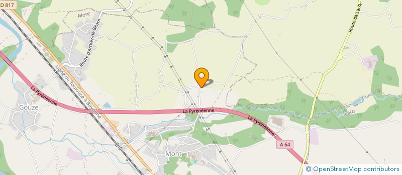 localisation de l'entreprise MADAME DANIELLE AMBAL  MONT