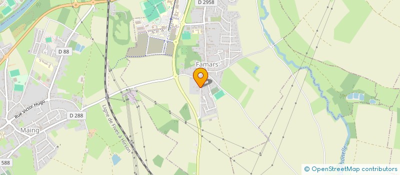 localisation de l'entreprise MADAME DANIELLE ANDRIES  FAMARS