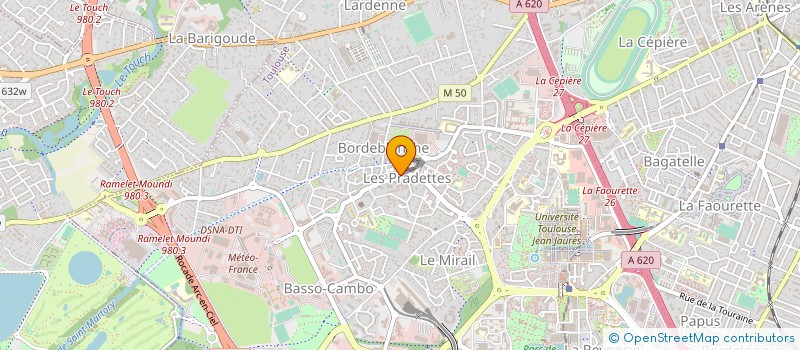 localisation de l'entreprise MADAME DANIELLE ANGLES à TOULOUSE