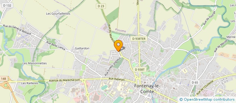 localisation de l'entreprise MADAME DANIELLE ARTIGLIA à FONTENAY-LE-COMTE