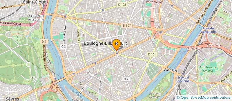 localisation de l'entreprise MADAME DANIELLE ATTELAN à BOULOGNE-BILLANCOURT