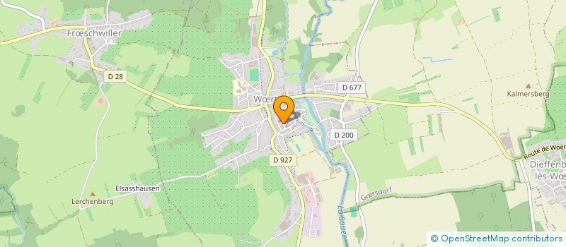 localisation de l'entreprise MADAME DANIELLE ATZENHOFFER  HEGENEY