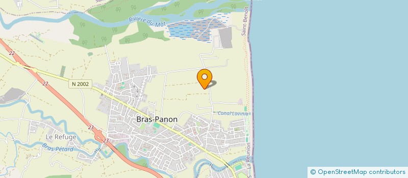 localisation de l'entreprise MADAME DANIELLE BAILLIF  BRAS-PANON