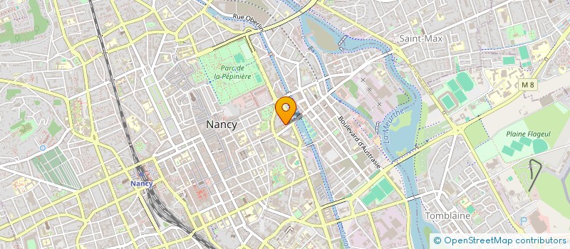 localisation de l'entreprise MADAME DANIELLE BALU  NANCY