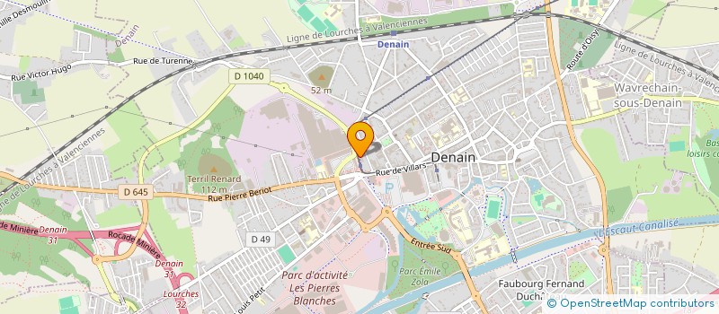 localisation de l'entreprise MADAME DANIELLE BARBOTIN à DENAIN
