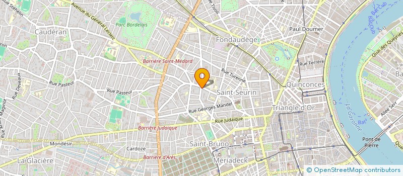 localisation de l'entreprise MADAME DANIELLE BEAUMONT à BORDEAUX