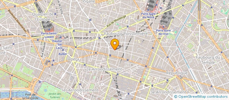 localisation de l'entreprise MADAME DANIELLE BENOIST  PARIS