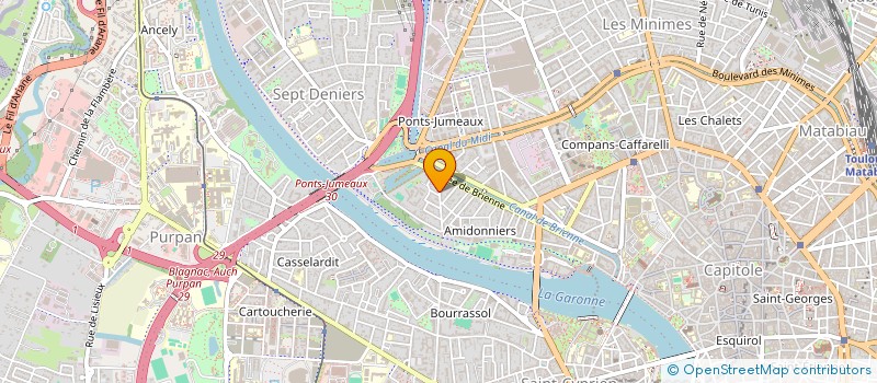 localisation de l'entreprise MADAME DANIELLE BERDEIL à TOULOUSE