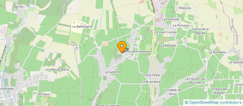 localisation de l'entreprise MADAME DANIELLE BERTAUX à VOUVRAY