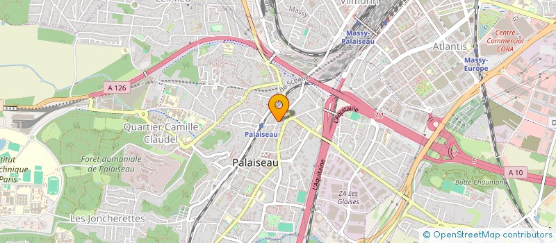 localisation de l'entreprise MADAME DANIELLE BERTRAND à PALAISEAU