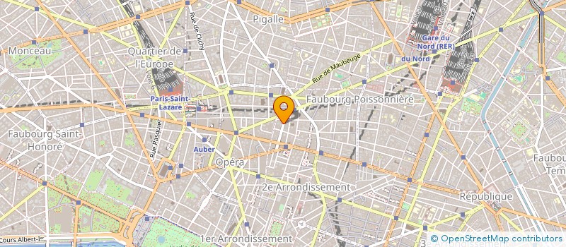 localisation de l'entreprise MADAME DANIELLE BEZART  PARIS