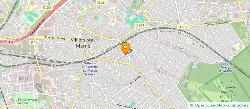 localisation de l'entreprise MADAME DANIELLE BILSKI  VILLIERS-SUR-MARNE