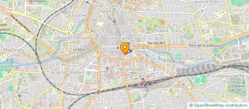 localisation de l'entreprise MADAME DANIELLE BITOUZE  RENNES