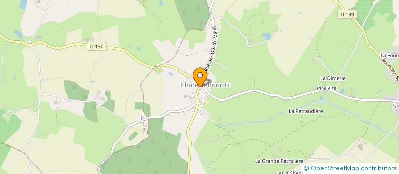 localisation de l'entreprise MADAME DANIELLE BLAIS  SAINT-PARDOUX-SOUTIERS