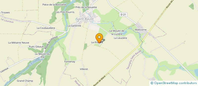 localisation de l'entreprise MADAME DANIELLE BLANC à AZAY-SUR-INDRE