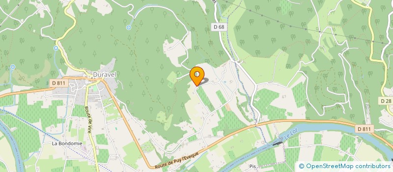 localisation de l'entreprise MADAME DANIELLE BOGENHAGEN  DURAVEL