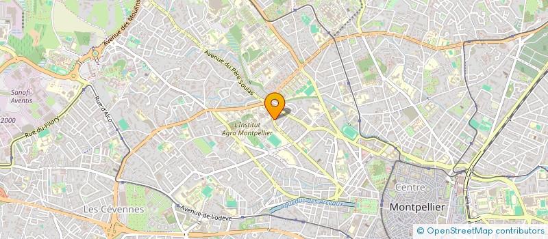 localisation de l'entreprise MADAME DANIELLE BOLGILE à MONTPELLIER