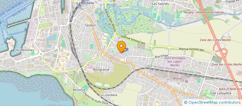 localisation de l'entreprise MADAME DANIELLE BOTTON  AYTRE