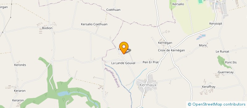 localisation de l'entreprise MADAME DANIELLE BOUFFIN  SURZUR