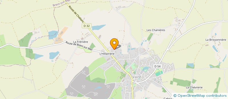 localisation de l'entreprise MADAME DANIELLE BOUTHEMY à VAIRE