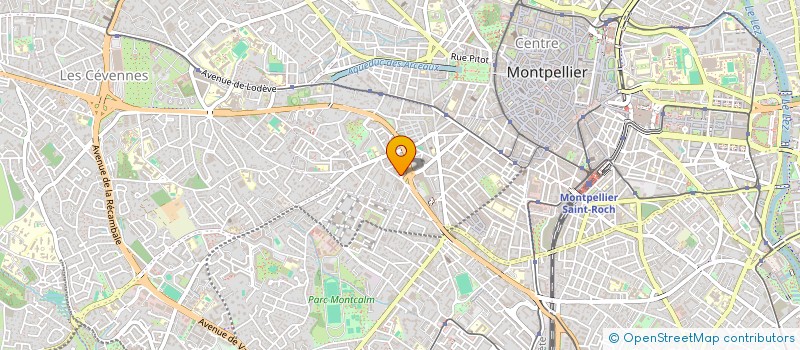 localisation de l'entreprise MADAME DANIELLE BOUVET à MONTPELLIER