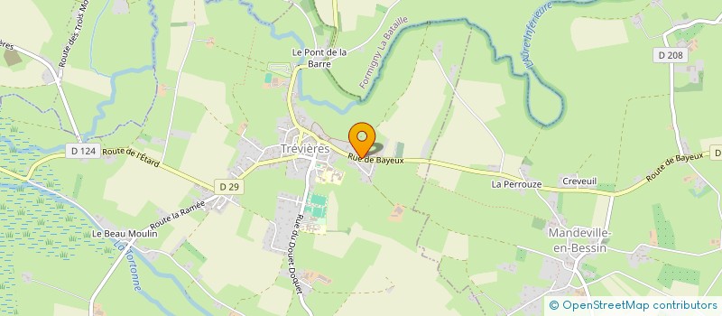 localisation de l'entreprise MADAME DANIELLE BUTTIGIEG  MANDEVILLE-EN-BESSIN