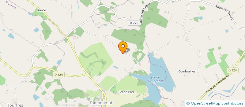 localisation de l'entreprise MADAME DANIELLE CALIGARI  TOMBEBUF