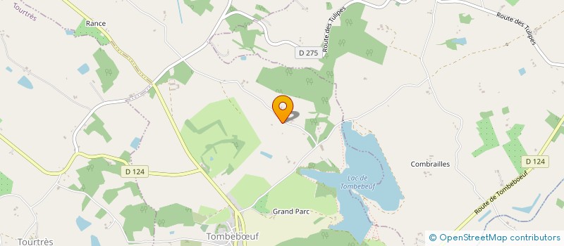 localisation de l'entreprise MADAME DANIELLE CALIGARI  TOMBEBUF