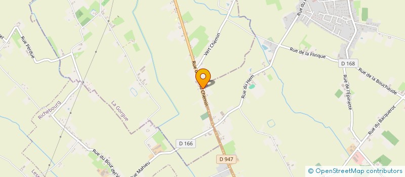 localisation de l'entreprise MADAME DANIELLE CANESSE  LAVENTIE