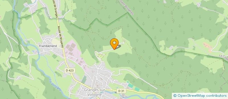 localisation de l'entreprise MADAME DANIELLE CANIN  GRANGES-AUMONTZEY