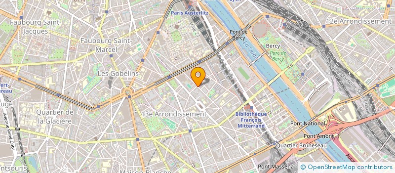 localisation de l'entreprise MADAME DANIELLE CAQUI  PARIS