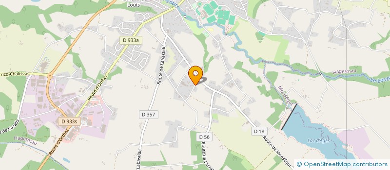 localisation de l'entreprise MADAME DANIELLE CASCAILH  DOAZIT