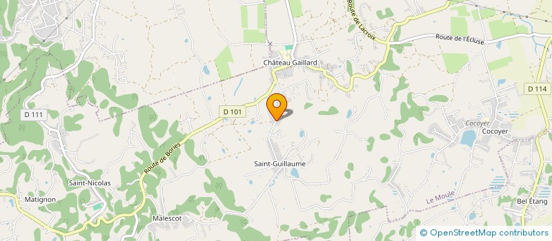 localisation de l'entreprise MADAME DANIELLE CAVAILLON à LE MOULE