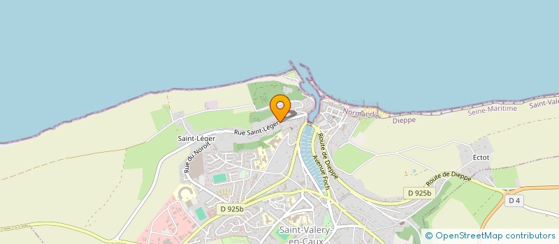 localisation de l'entreprise MADAME DANIELLE CHABROULLET à SAINT-VALERY-EN-CAUX