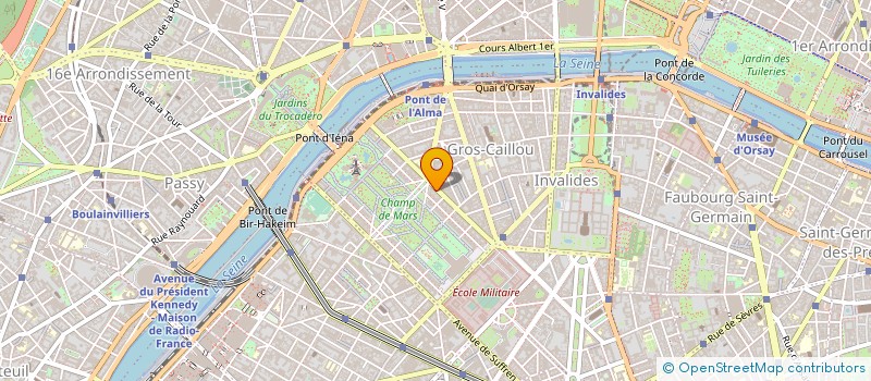 localisation de l'entreprise MADAME DANIELLE CHAPUIS à PARIS