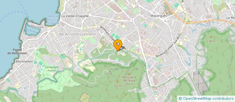 localisation de l'entreprise MADAME DANIELLE CISSELBRECHT à MARSEILLE 8