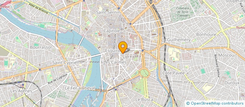 localisation de l'entreprise MADAME DANIELLE COHEN à TOULOUSE