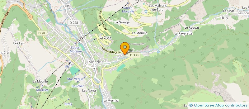 localisation de l'entreprise MADAME DANIELLE COLEMAN à MORZINE