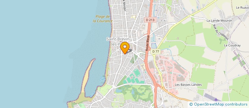 localisation de l'entreprise MADAME DANIELLE CORDINA à SAINT-BREVIN-LES-PINS