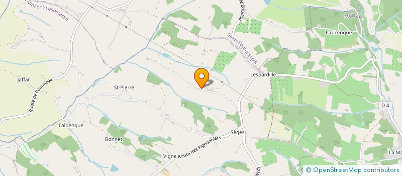 localisation de l'entreprise MADAME DANIELLE CORLOUER  MOISSAC