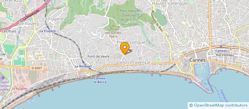 localisation de l'entreprise MADAME DANIELLE CORTOT à CANNES