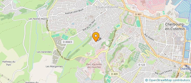 localisation de l'entreprise MADAME DANIELLE DAHLEM à CHERBOURG-EN-COTENTIN