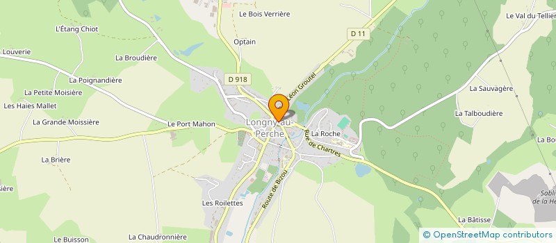 localisation de l'entreprise MADAME DANIELLE DARTHOUT à LONGNY LES VILLAGES