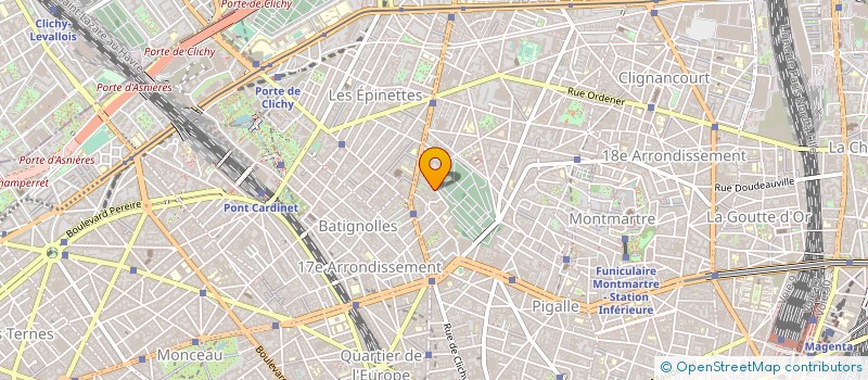 localisation de l'entreprise MADAME DANIELLE DAVIDOVSKI  PARIS