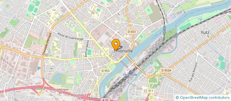 localisation de l'entreprise MADAME DANIELLE DE ARAUJO  THIONVILLE