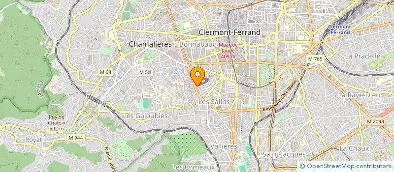 localisation de l'entreprise MADAME DANIELLE DEPIRE à CLERMONT-FERRAND